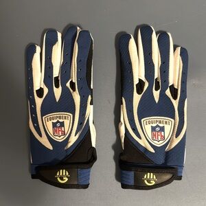 Gently used, authentic nfl gloves.